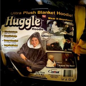 Huggie new warm wrap on cold nights